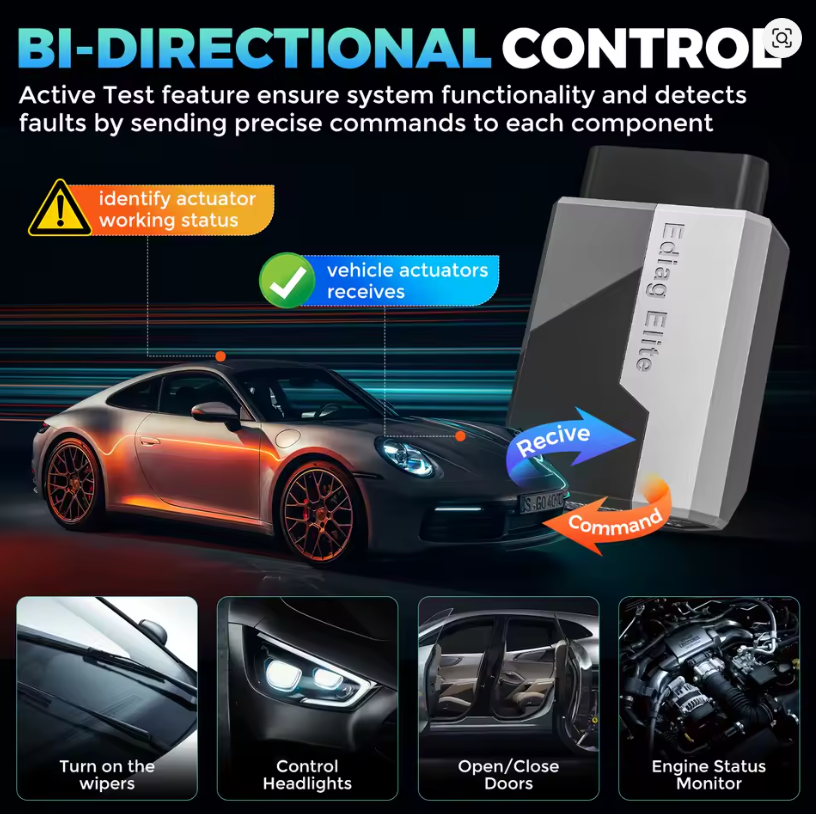 Scanner Bluetooth OBDII KINGBOLEN EDIAG ELITE - PEQUENO MAS MUITO PODEROSO!