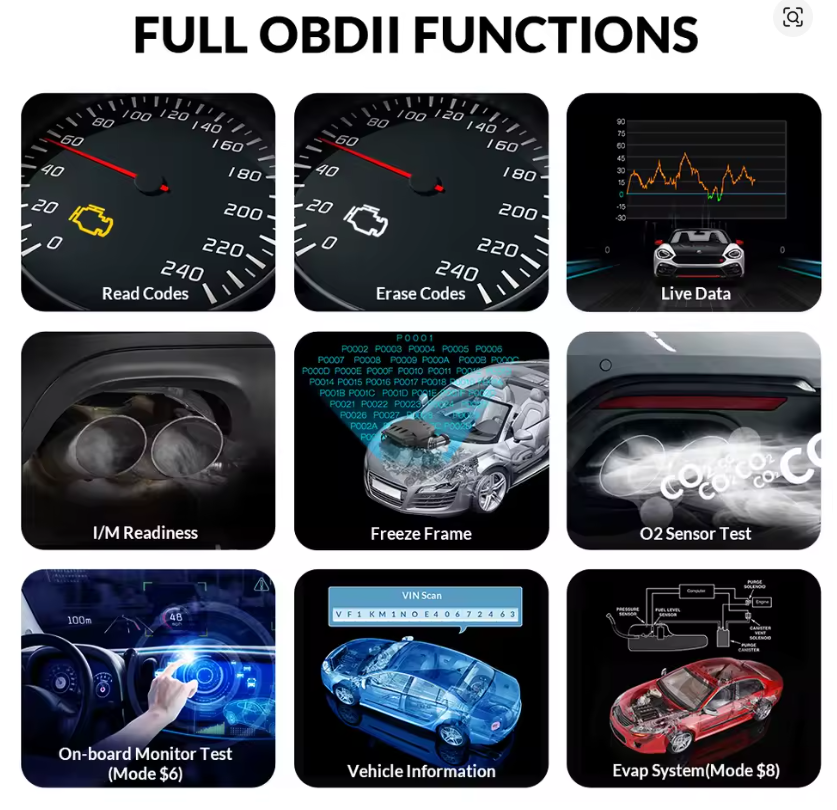 Scanner Bluetooth OBDII LAUNCH CR3008 PLUS - A SOLUÇÃO PARA SEU CARRO!