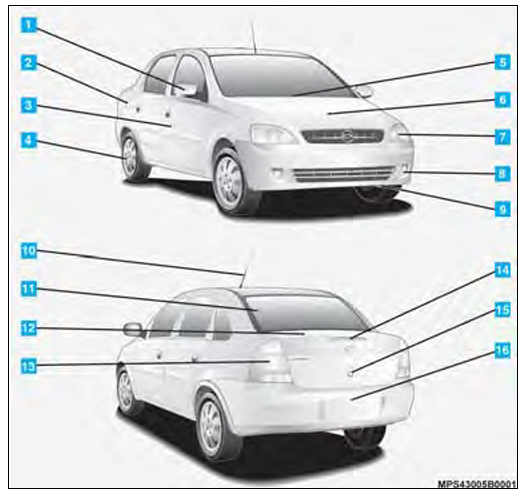 Manual do Proprietário - Chevrolet Corsa TODOS (Selecione seu Modelo) | Cópia Digital