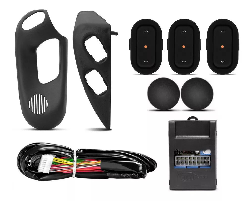 Kit Vidro Eletrico Corsa Classic 4 Portas DIANTEIRO - Sensorizado