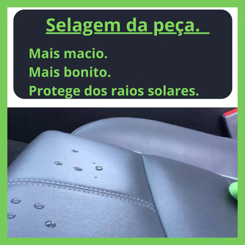 Limpador de Banco de Couro e Outros Tecidos
