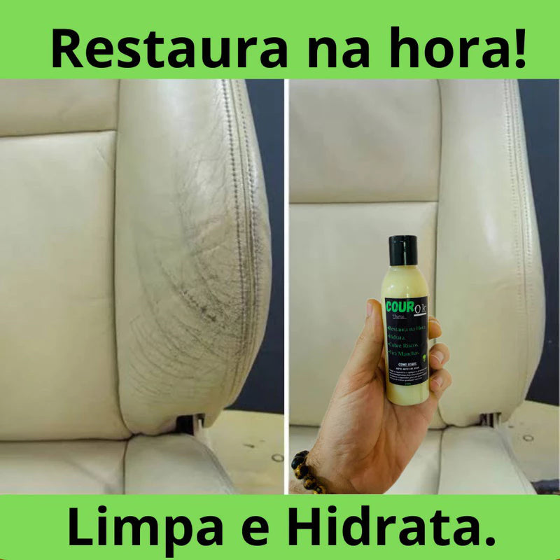 Limpador de Banco de Couro e Outros Tecidos
