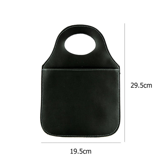 Lixeira Automotiva Porta Lixo Couro Reforçado Universal