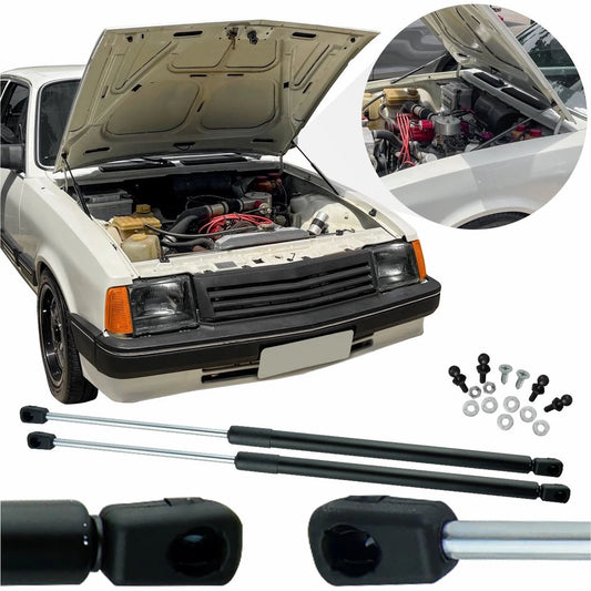 Kit de Adaptação Amortecedor de Capô - Chevrolet Chevette/Chevy/Marajó (1983 a 1993)
