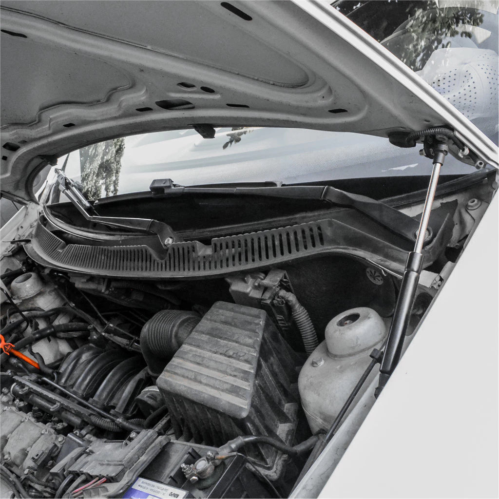 Kit Adaptação Amortecedor Capo VW Polo 2007 08 09 10 11 2012