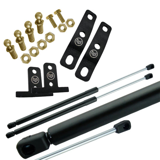 Kit de Adaptação Amortecedor de Capô - Volkswagen Gol/Saveiro/Parati/Voyage (Quadrados até 1990)