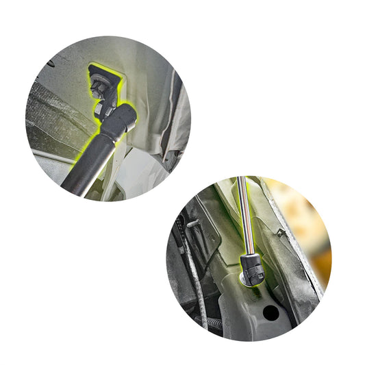 Kit Adaptação Amortecedor Capô - Chevrolet Cobalt 2016 2017 2018 2019 2020