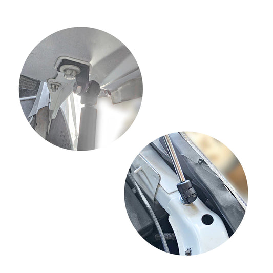 Kit Adaptação Amortecedor Capô - Chevrolet Cobalt 2013 2014 2015