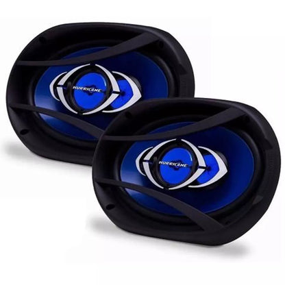 Kit Alto Falante 6x9 Hurricane CM69 quadriaxial 6x9 polegadas 90W RMS