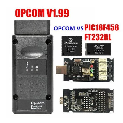 Scanner Automotivo Opcom Versão 1.99 GM/Chrevolet OBD2 - USB