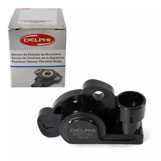 Sensor TPS (Sensor de Posição da Borboleta) - Corsa, Celta, Omega, Suprema - Delphi