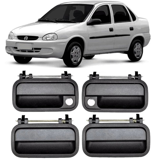 Kit Macanetas Externas 4 Portas Corsa/Classic