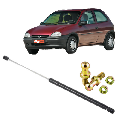 .Kit de Instalação Amortecedor de Capô - Chevrolet Corsa e Classic (94 a 2016)