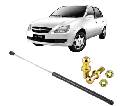 .Kit de Instalação Amortecedor de Capô - Chevrolet Corsa e Classic (94 a 2016)