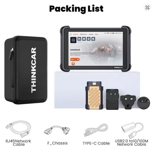 Scanner Automotivo THINKCAR THINKSCAN 689BT OBD2 - Compatível com Corsa 94 em diante e + de 1000 veículos!