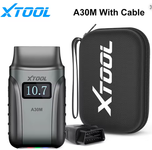 Scanner Bluetooth OBDII XTOOL ANYSCAN A30M - SEU CARRO NA SUA MÃO! (Acompanha Cabo Extensor OBDII)