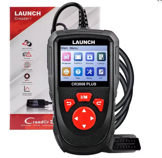 Scanner Bluetooth OBDII LAUNCH CR3008 PLUS - A SOLUÇÃO PARA SEU CARRO!