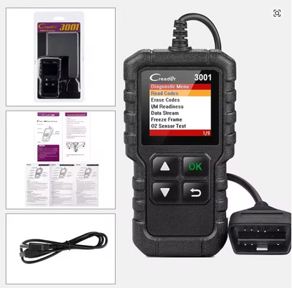 Scanner Bluetooth OBDII LAUNCH CR3001 - BARATO E COMPLETINHO!