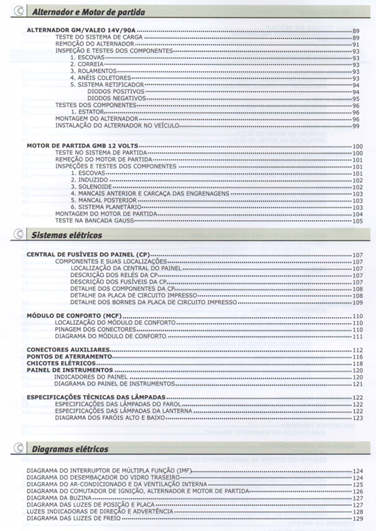 Manual de Mecânica Completa - Corsa e Classic