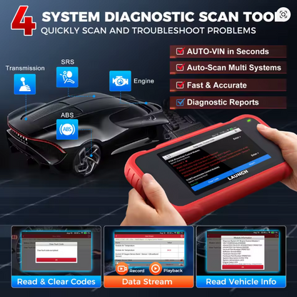 Scanner Automotivo LAUNCH CRP123E 3.0 ELITE - UMA MECÂNICA NA SUA MÃO!