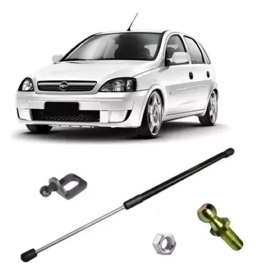 Kit de Instalação Amortecedor de Capô - Chevrolet Corsa frente Montana (2002 a 2012)