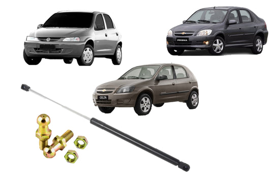Kit de Instalação Amortecedor de Capô - Chevrolet Celta e Prisma - Todos (2000 a 2015)