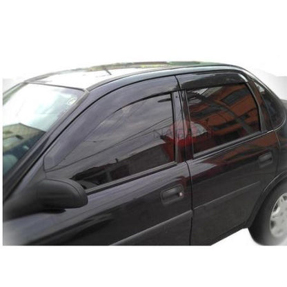 Calha de Chuva Corsa Classic / Hatch / Wagon 1994 a 2015 - 4 portas
