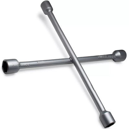 Chave De Roda Em Cruz 4 Bocas - 17MM, 19MM, 21MM, 23MM