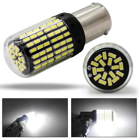 Lâmpada LED 144 LEDs SMD 360 Graus - Branco | Unidade