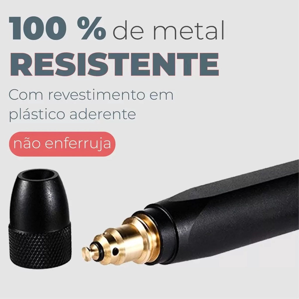 Esguicho Bico Alta Pressão Para Mangueiras Com Três Tipos De Jato Diferentes