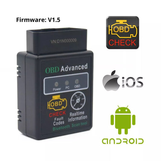 Scanner Diagnostico Automotivo OBD2 Advanced ELM327 V1.5
