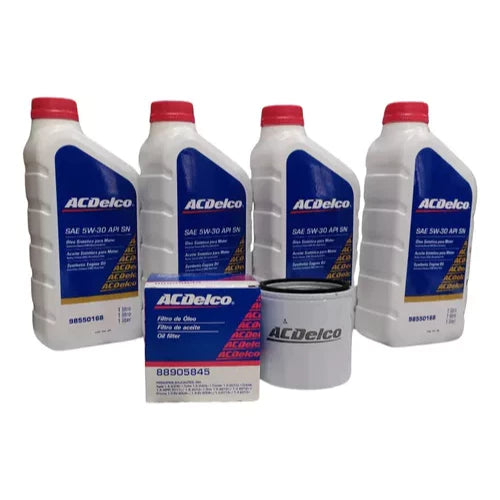 Kit Troca Óleo - AC Delco (Óleo + Filtro)