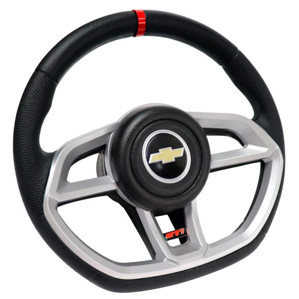 Volante GTI Corsa Wind Corsa Classic Celta Kadett Monza Gm (com cubo)