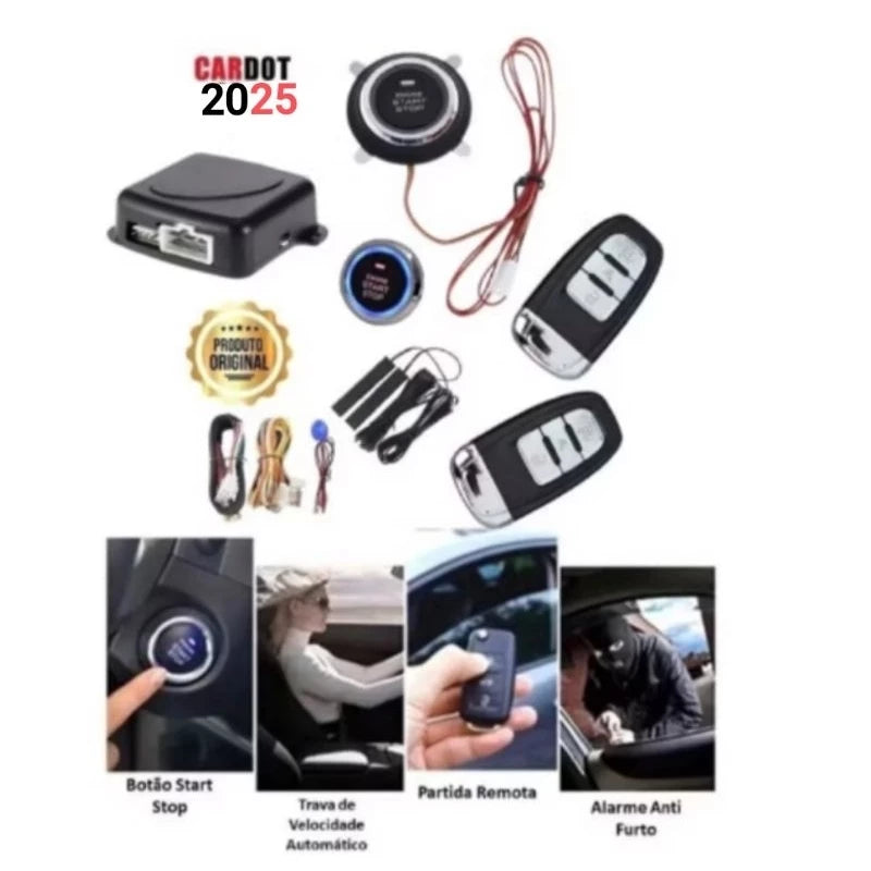 Kit Start Stop Universal - CARDOT 2025 - 2 Controles
