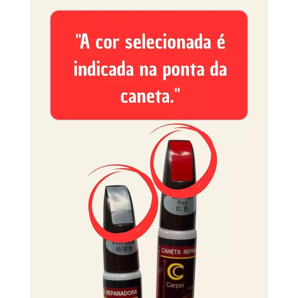 Caneta De Reparo De Pintura De Carro À Prova D'água Transparente Removedor De Arranhões Cores Variadas