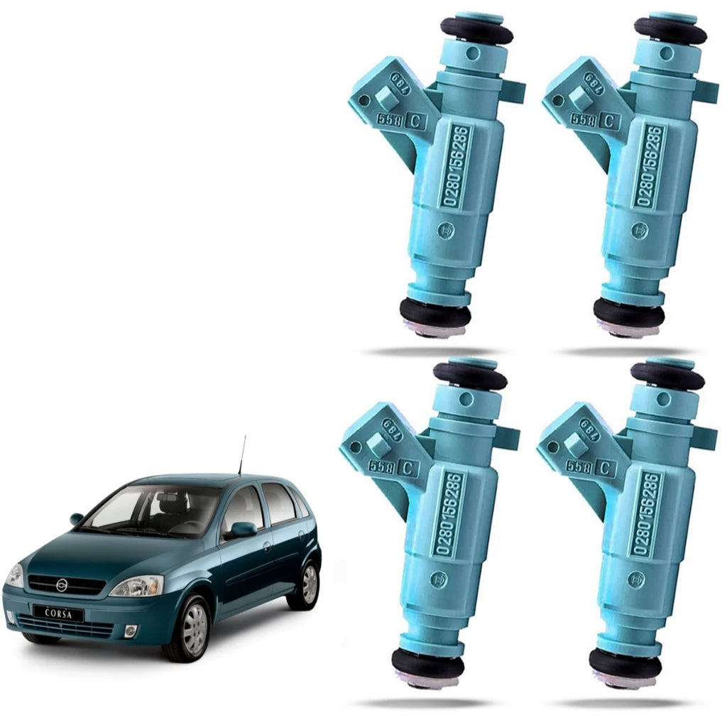 Kit Bico Injetor Corsa Frente Montana 1.0 8v 2005 em diante - 0280156286