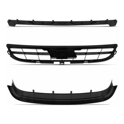 Grade Frontal Preta com Emblema Dourado - Corsa/Classic 2000 a 2010