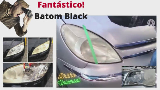 Revitalizador De Farol - Farol Novo! Não Precisa Polir Nem Lixar - Batom Black