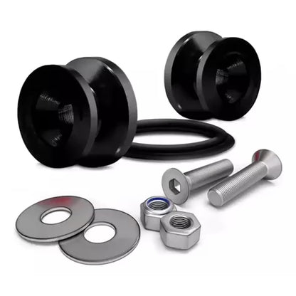 Kit 4 Peças Anilha Trava Para-choque Quick Release 9 CORES Fixador Arruela Parafuso