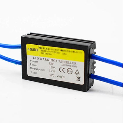 Kit 2 Cabo Resistor Canceller T10 Led Pingo Cambus Universal - Tira erro painel Led