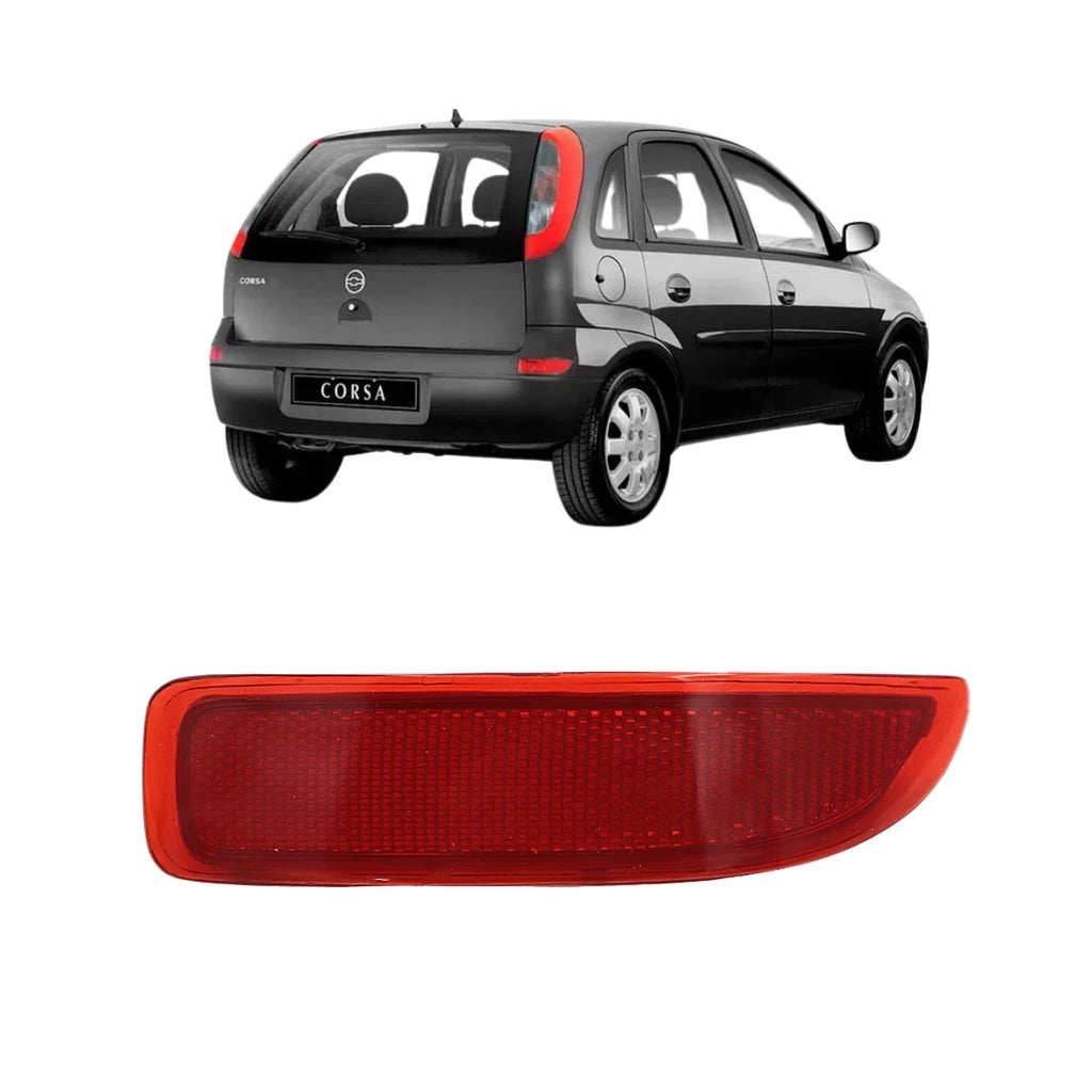 Refletor Olho de Gato Para-choque Traseiro Corsa Hatch Frente Montana