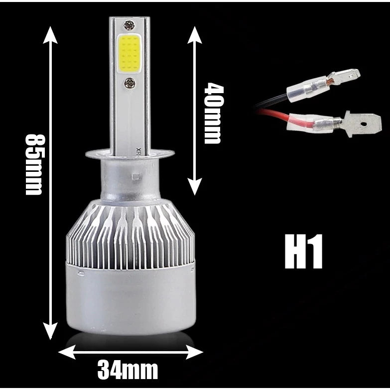 Par Lâmpadas Super Led Top 6000K - C6