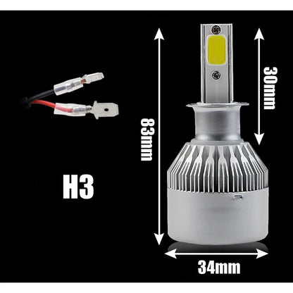 Par Lâmpadas Super Led Top 6000K - C6