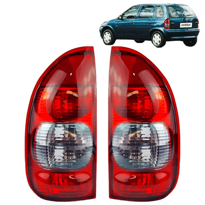 Par Lanterna Traseira Corsa Hatch 4 Portas - Pickup / Wagon