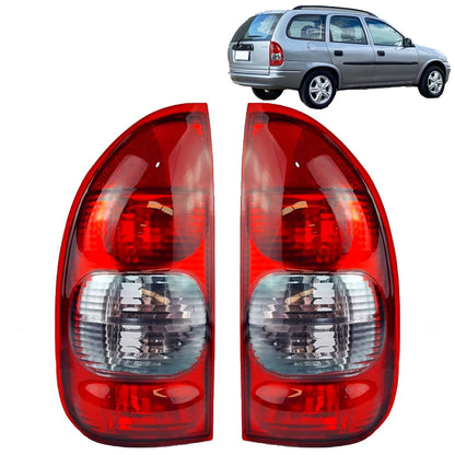 Par Lanterna Traseira Corsa Hatch 4 Portas - Pickup / Wagon