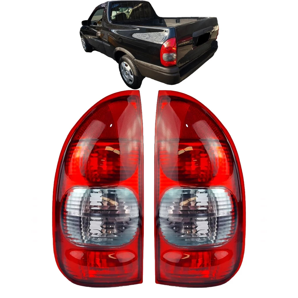 Par Lanterna Traseira Corsa Hatch 4 Portas - Pickup / Wagon