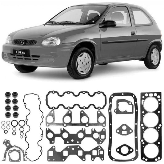 Jogo de Juntas Motor Corsa Celta 98 a 2003 Completo