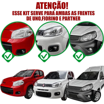 Kit de Instalação Amortecedor de Capô - Fiat/Fiorino - Peugeot/Partner (2010 a 2023)