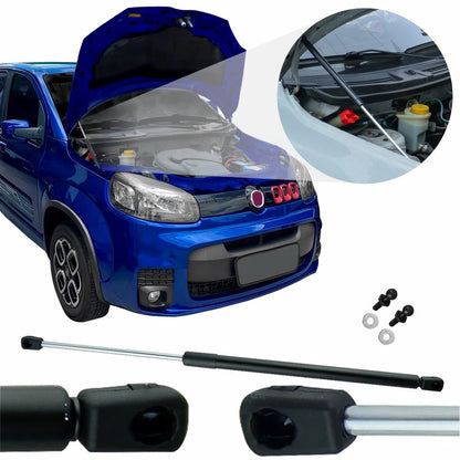 Kit de Adaptação Amortecedor de Capô - Fiat Uno (2014 a 2021)