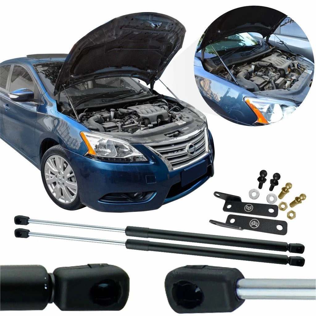 Kit de Adaptação Amortecedor de Capô - Nissan Sentra (2014 a 2019)
